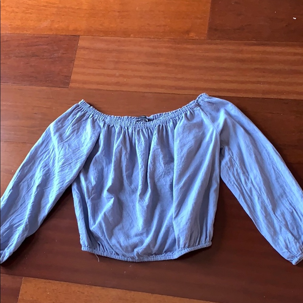 brandy melville off the shoulder top